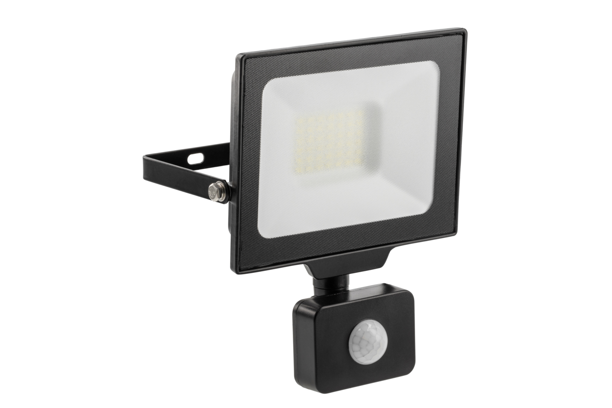 GT-GCR30W-64 GTV 30W LED FLOODLIGHT with PIR
