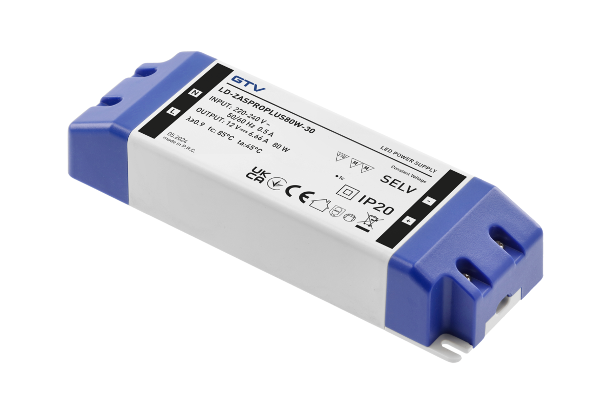 LD-ZASPROPLUS80W-30 GTV 80w led Driver IP20