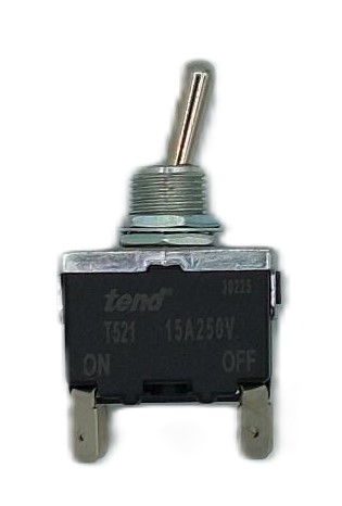 T5-21-A Toggle Switch DP ON/OFF Spade Terminal