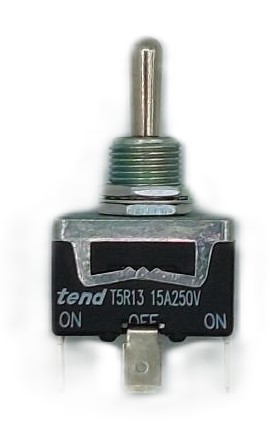 T5R-13-A Toggle Switch SP 1-0-2 S/R Spade Terminal